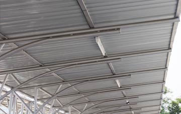 installing Annbank metal roofing